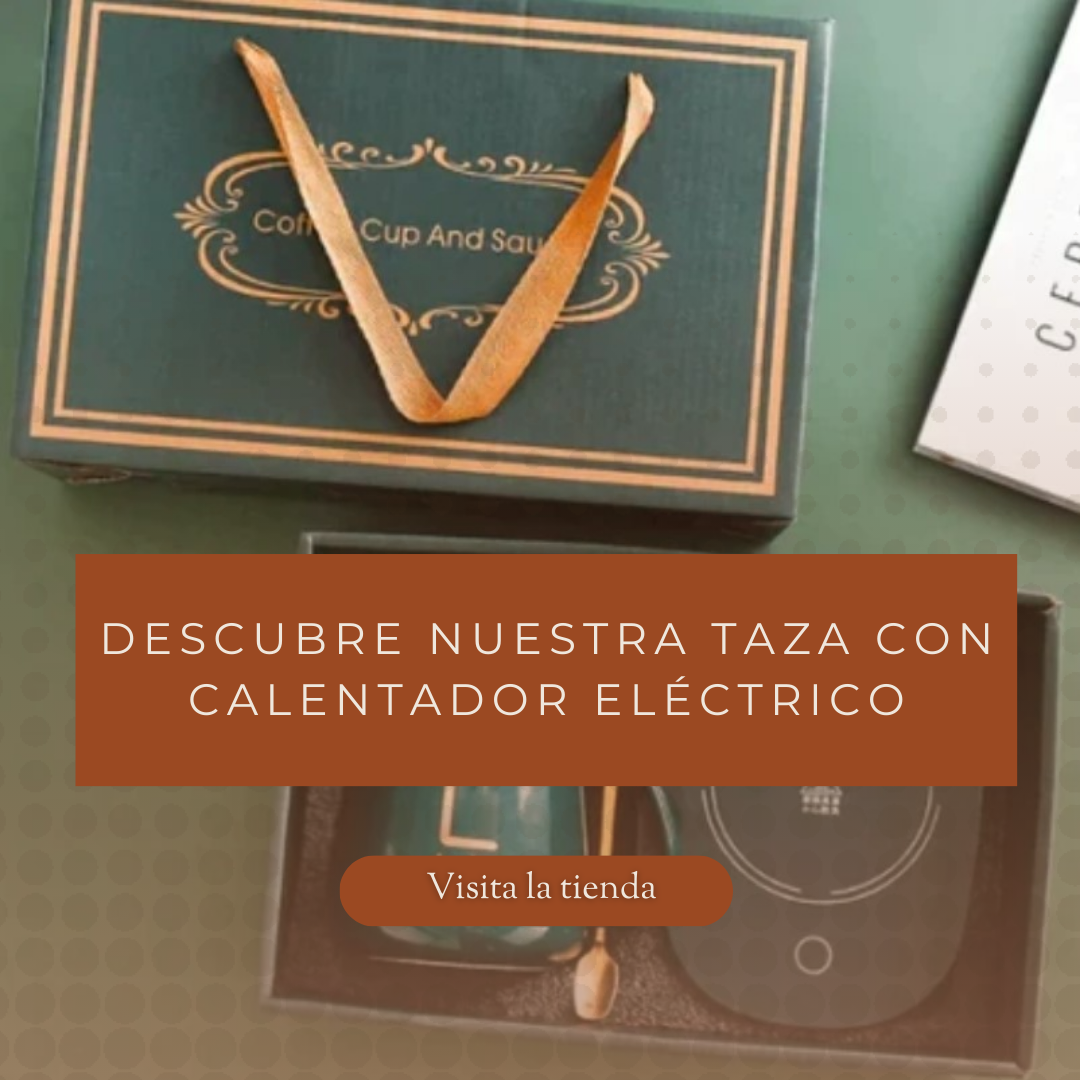 TAZA CON CALENTADOR ELÉCTRICO